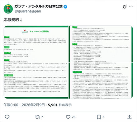 ガラナ・アンタルチカ カーニバルキャンペーン