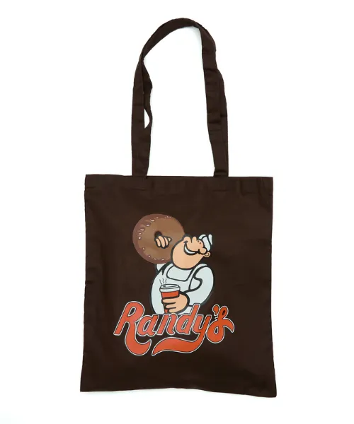 Randy’s Donuts ランディーズドーナツ トートバッグ RANDY'S DONUTS/ランディーズドーナツ ICONIC DONUTS TOTE BAG