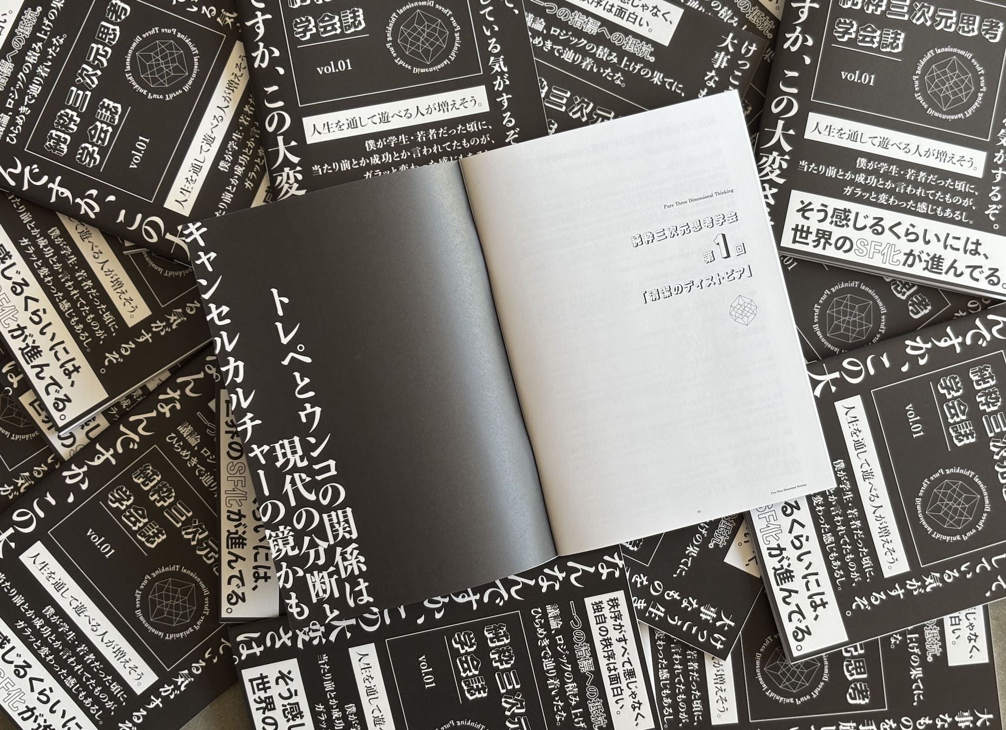 SandS｜純粋三次元思考学会誌 vol.01