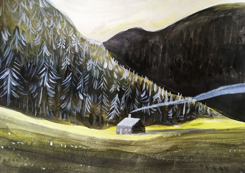 LANDSCAPE | 仕事 - Takashi Miyata artist. ミヤタタカシ 描く