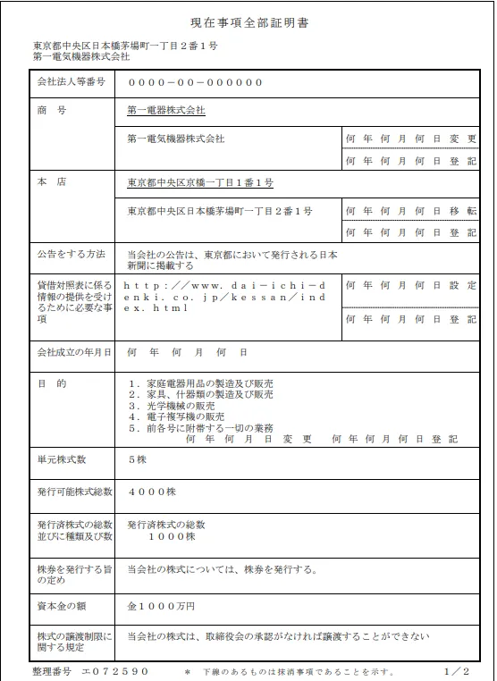 法人の登記簿謄本の取り方（取得方法）を解説｜窓口からオンラインの