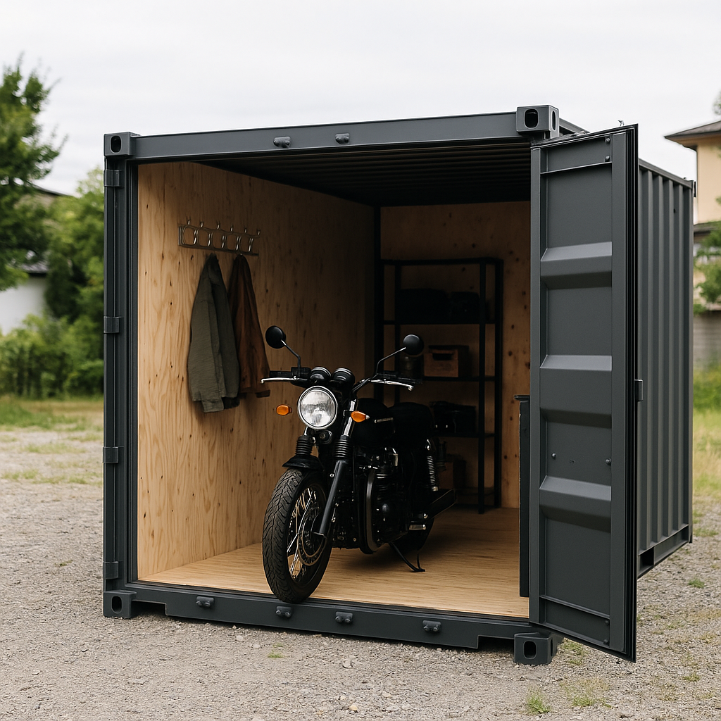 コンテナは松本産業｜おしゃれなバイクガレージのおすすめ商品6選