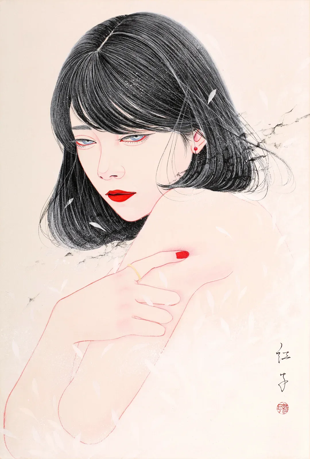 丁子　紅子さん作品 日本画家】丁子紅子_公式HP