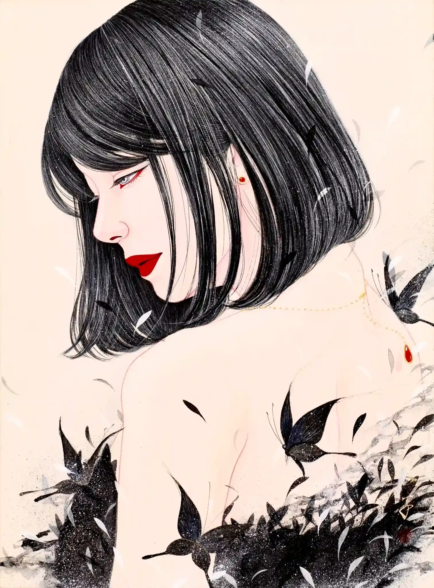 丁子　紅子さん作品 丁子紅子画集 ここに在る。 | 芸術新聞社公式サイト