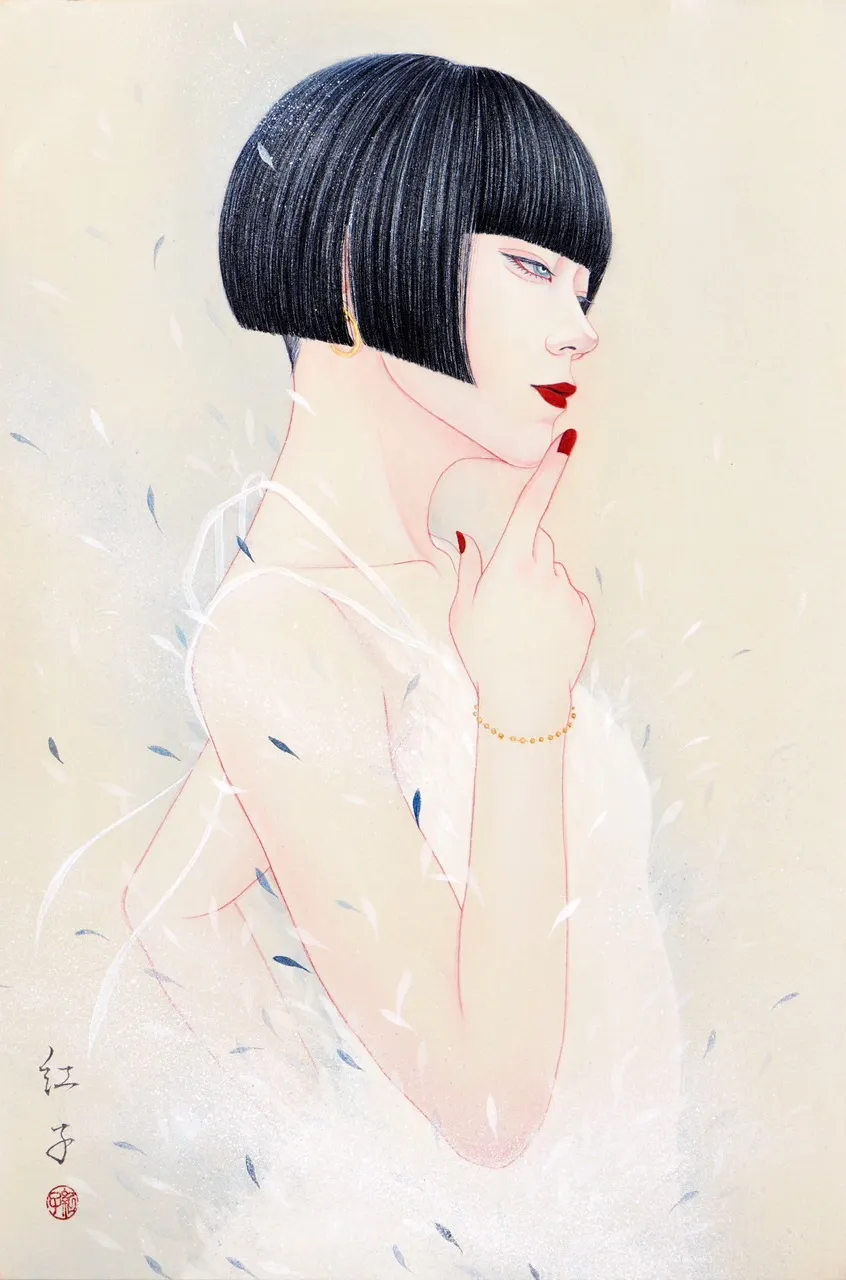丁子　紅子さん作品 日本画家】丁子紅子_公式HP