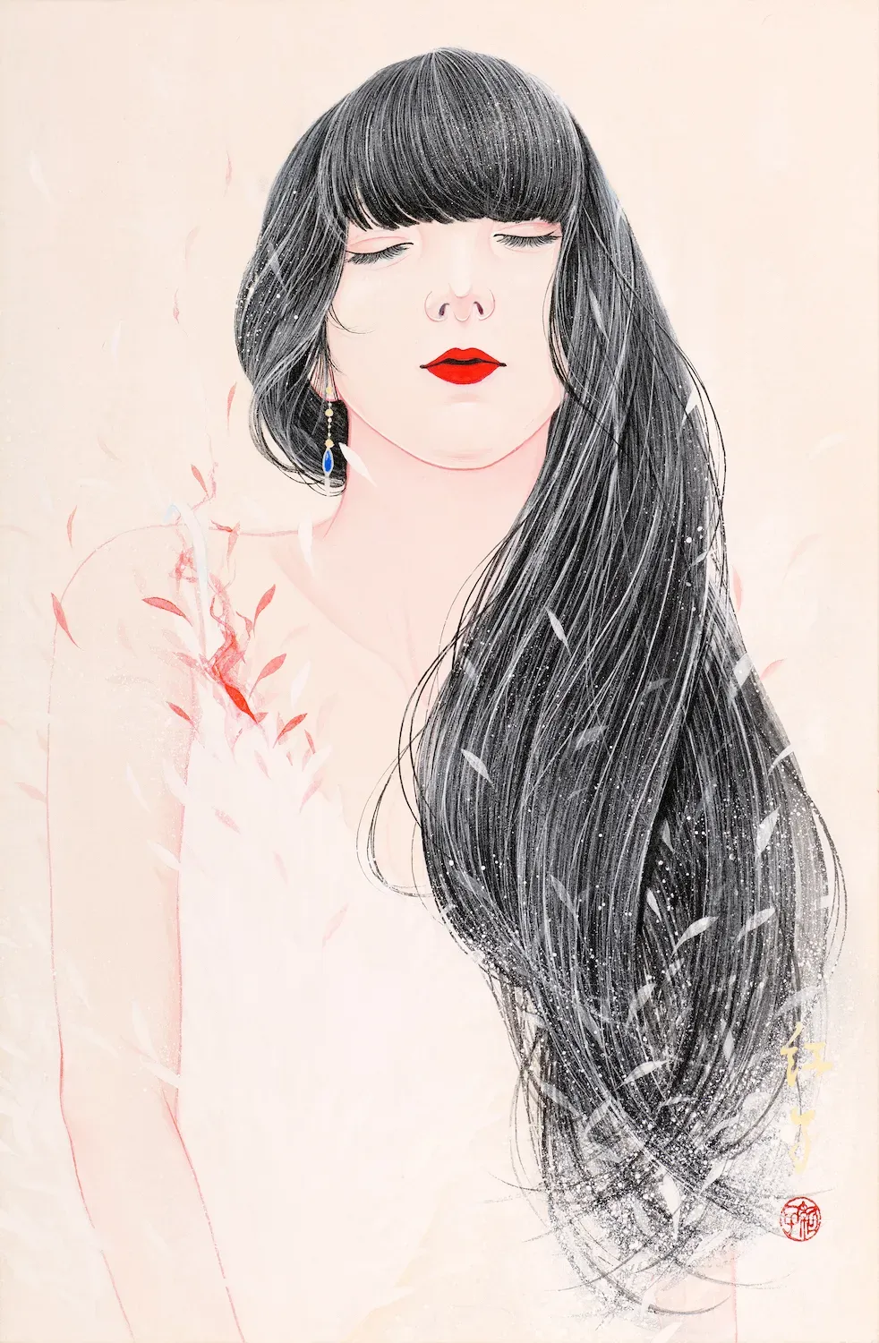 日本画家】丁子紅子_公式HP