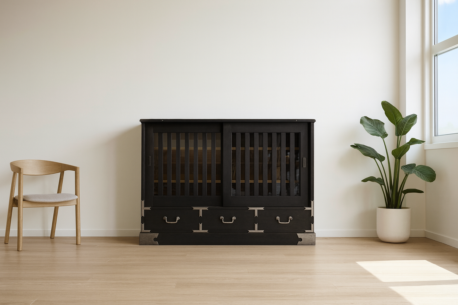 水屋箪笥 甲-KOU- ｜鈴木石太郎タンス店【公式】｜新潟県加茂市の伝統