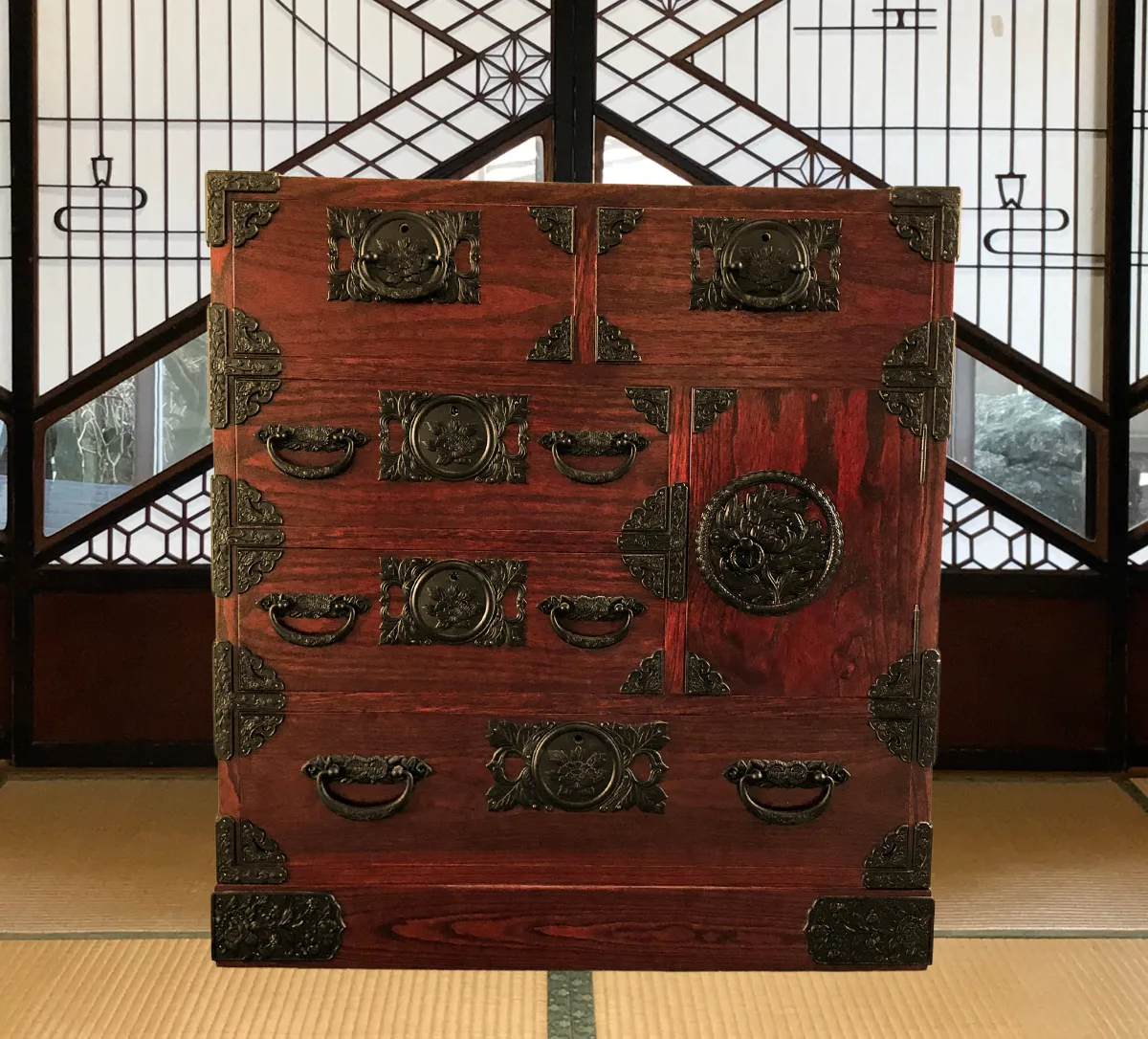 楽天市場】伝統工芸 総桐 紀州箪笥 着物箪笥 最高級 桐箪笥 無垢