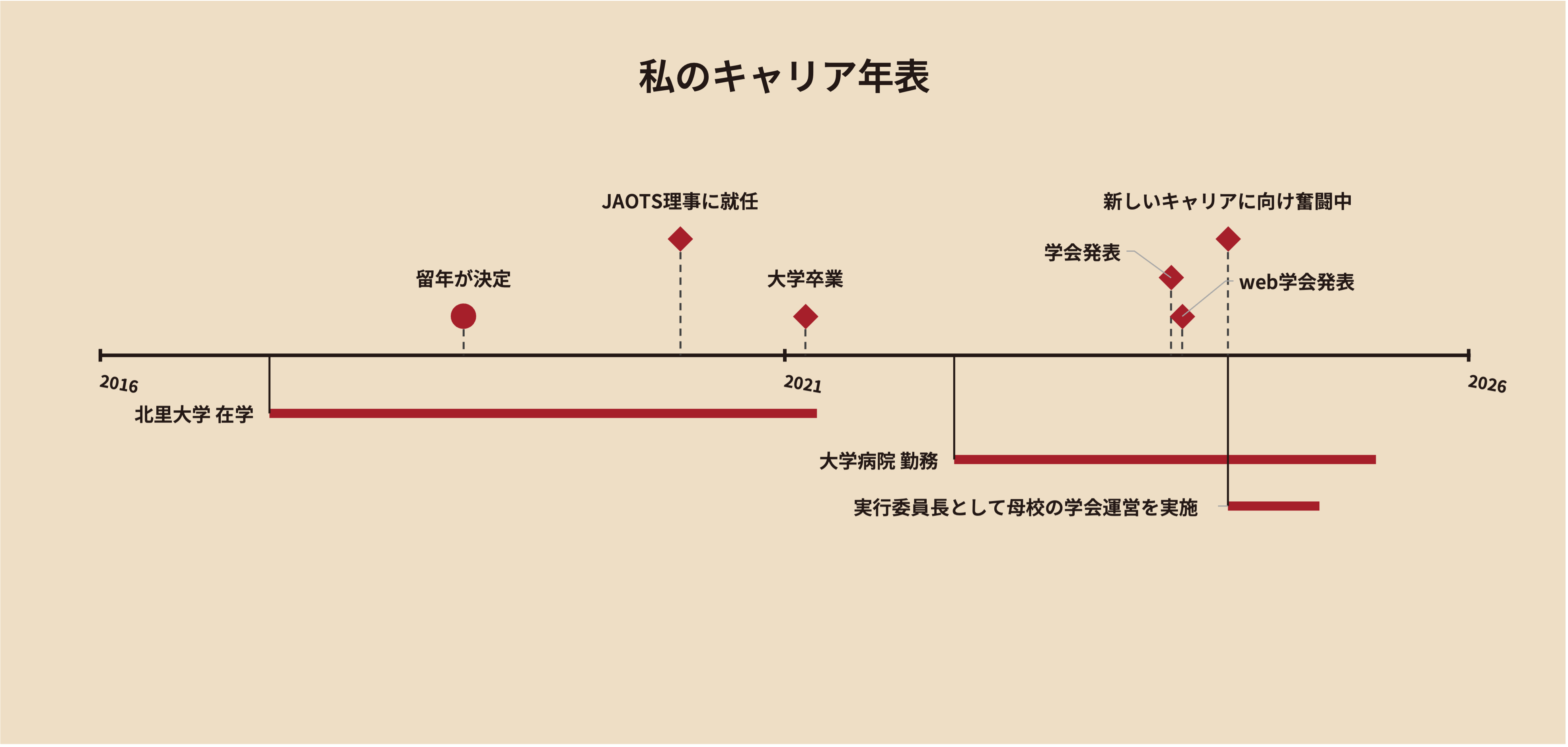 私のキャリア年表