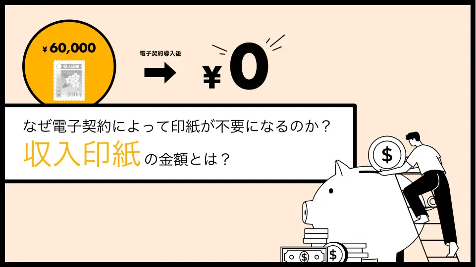 収入印紙の金額とは?なぜ電子契約によって印紙が不要になるのか 収入印紙の金額とは?なぜ電子契約によって印紙が不要になるのか