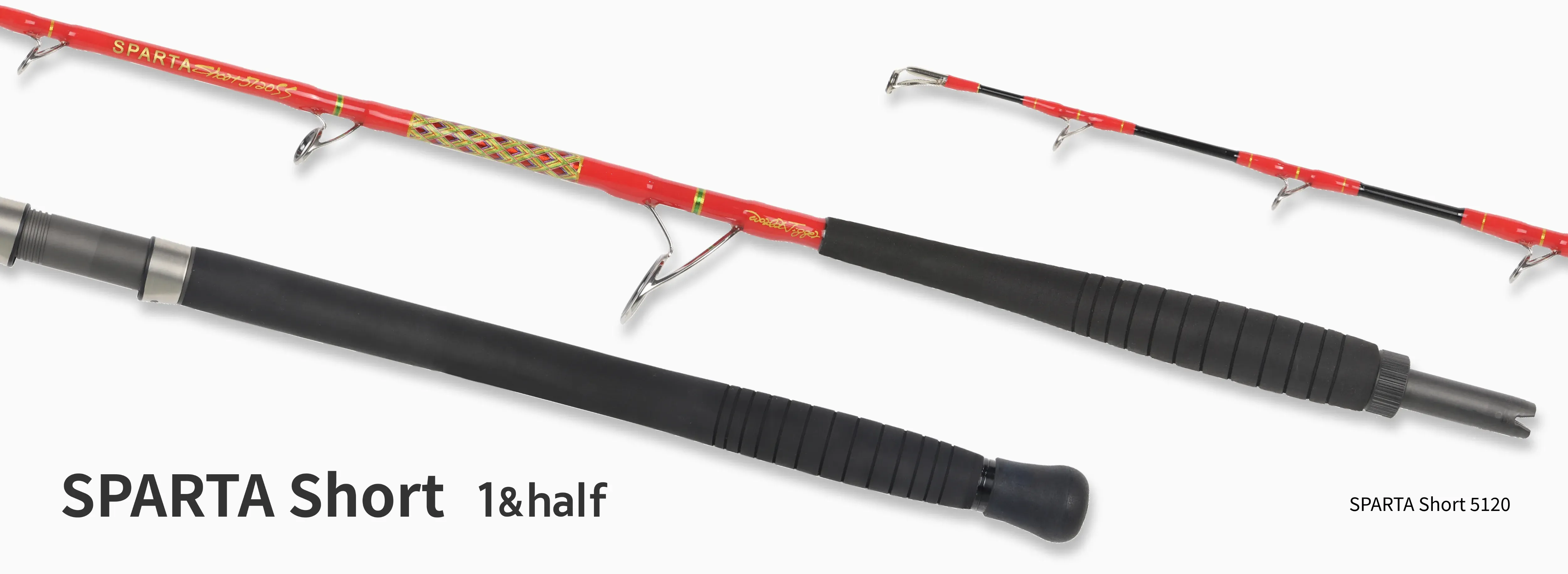 ττFISHERMAN ルアーロッド スピノザ ショート ワールドジガー ベイト用 5123 FISHERMAN フィッシャーマン スピノザ ショート5123 ワールド