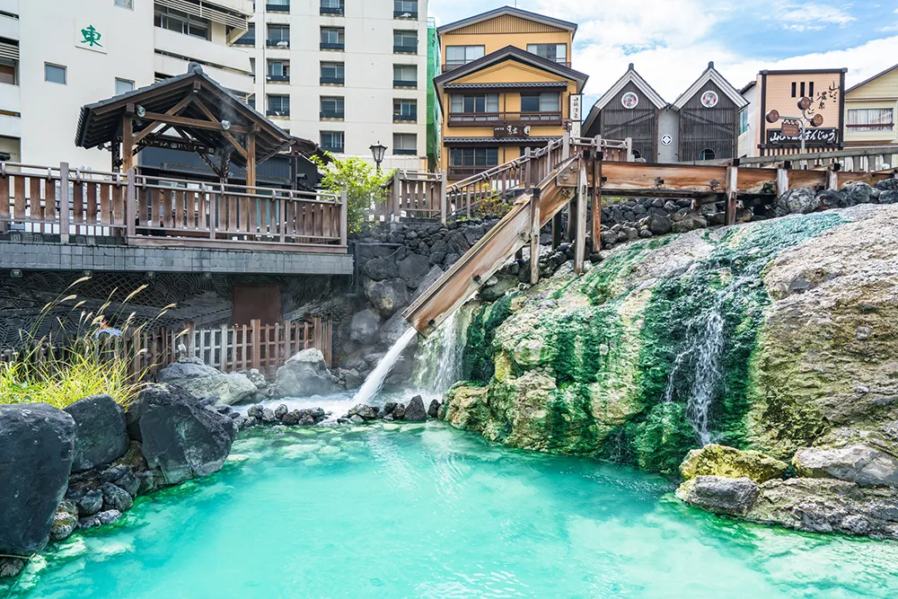 草津温泉 車椅子