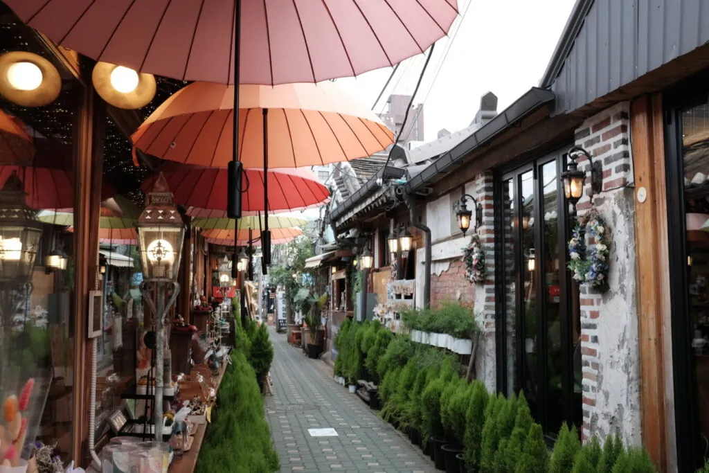 仁寺洞 バリアフリー 