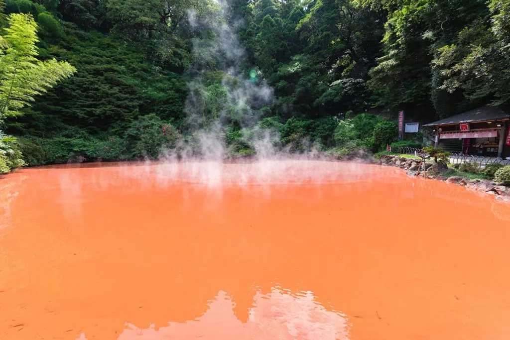 別府地獄めぐり　車椅子