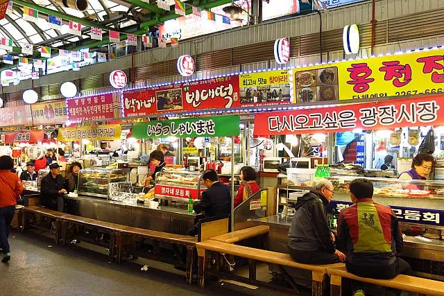 広蔵市場 バリアフリー 