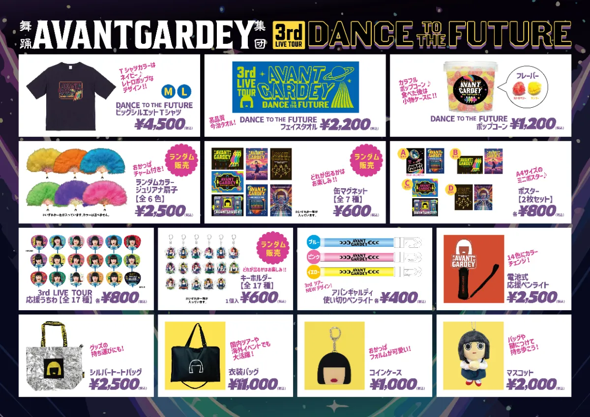 ライフ・アクアティック　劇場用パンフレット AVANTGARDEY 3rdライブツアー『DANCE TO THE FUTURE』