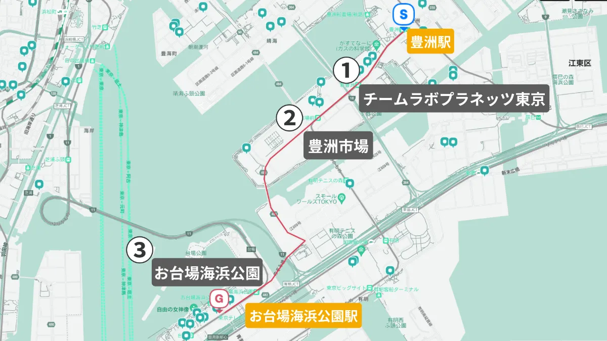 お台場合衆国　マップ D1 OFFICIAL WEBSITE - 2018 TOKYO DRIFT - Map & Access