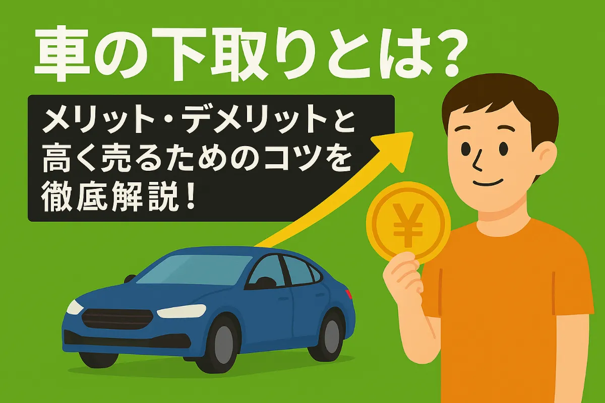 車の下取りとは？メリット・デメリットと高く売るためのコツを徹底解説！