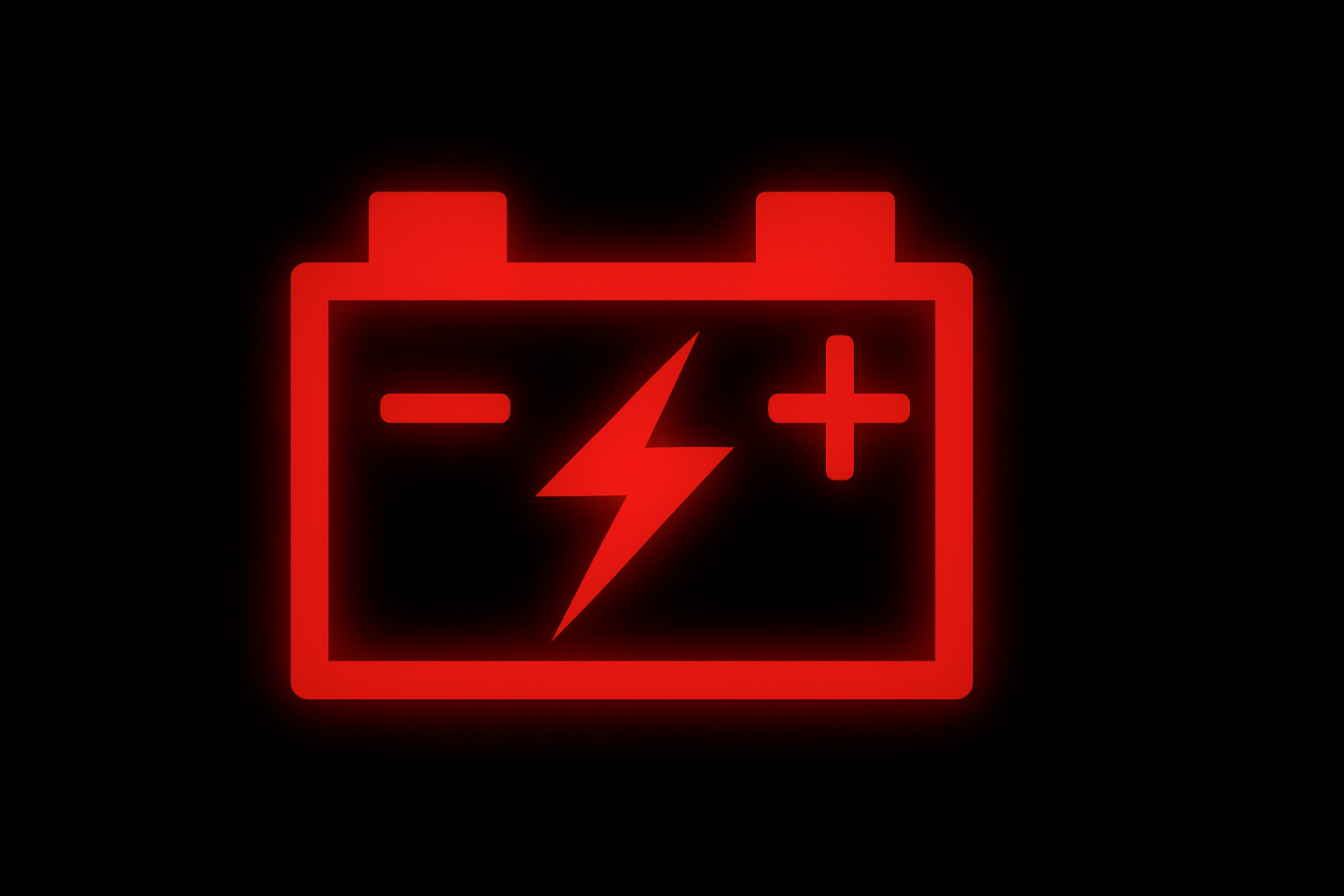 充電警告灯(バッテリーランプ)のアイコン