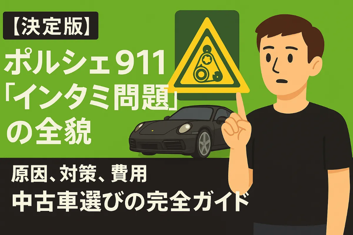 【決定版】ポルシェ911「インタミ問題」の全貌 - 原因、対策、費用、中古車選びの完全ガイド