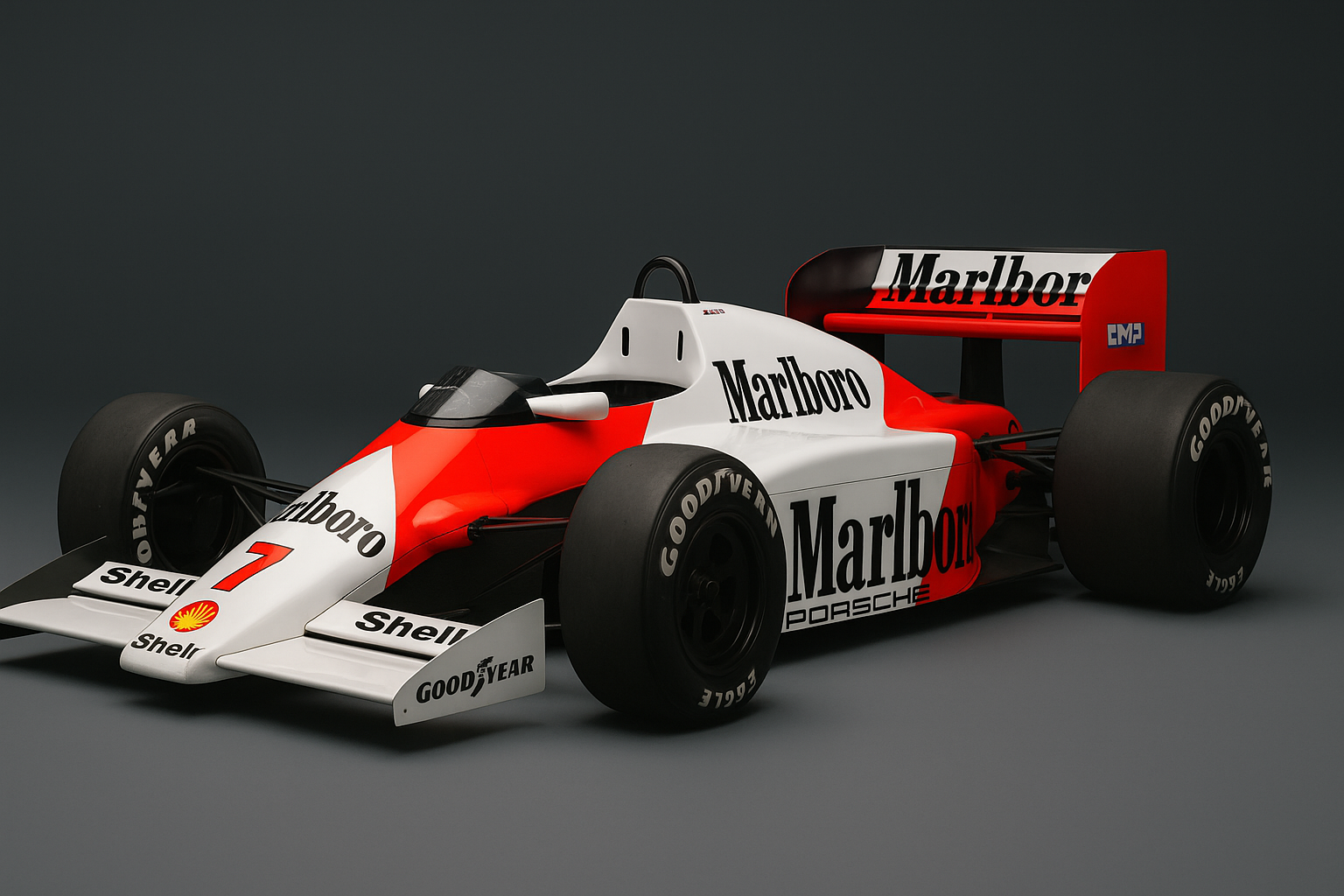 マクラーレン・TAGポルシェのF1マシン