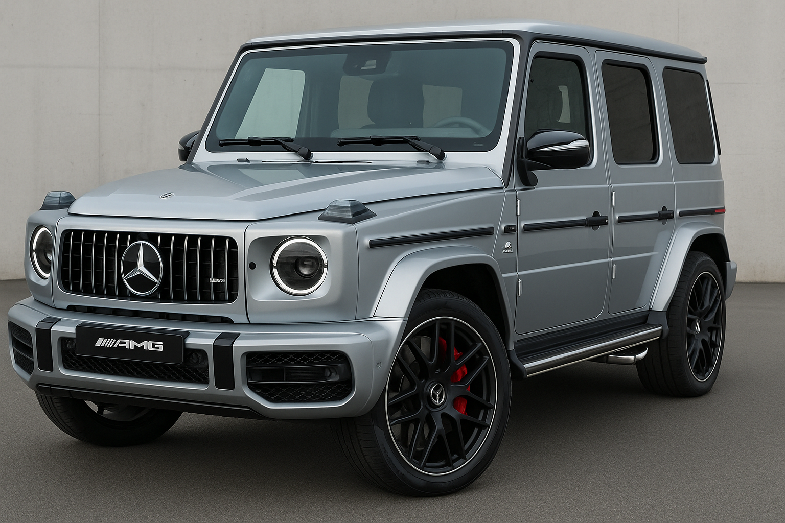 黒いメルセデス-AMG G 63