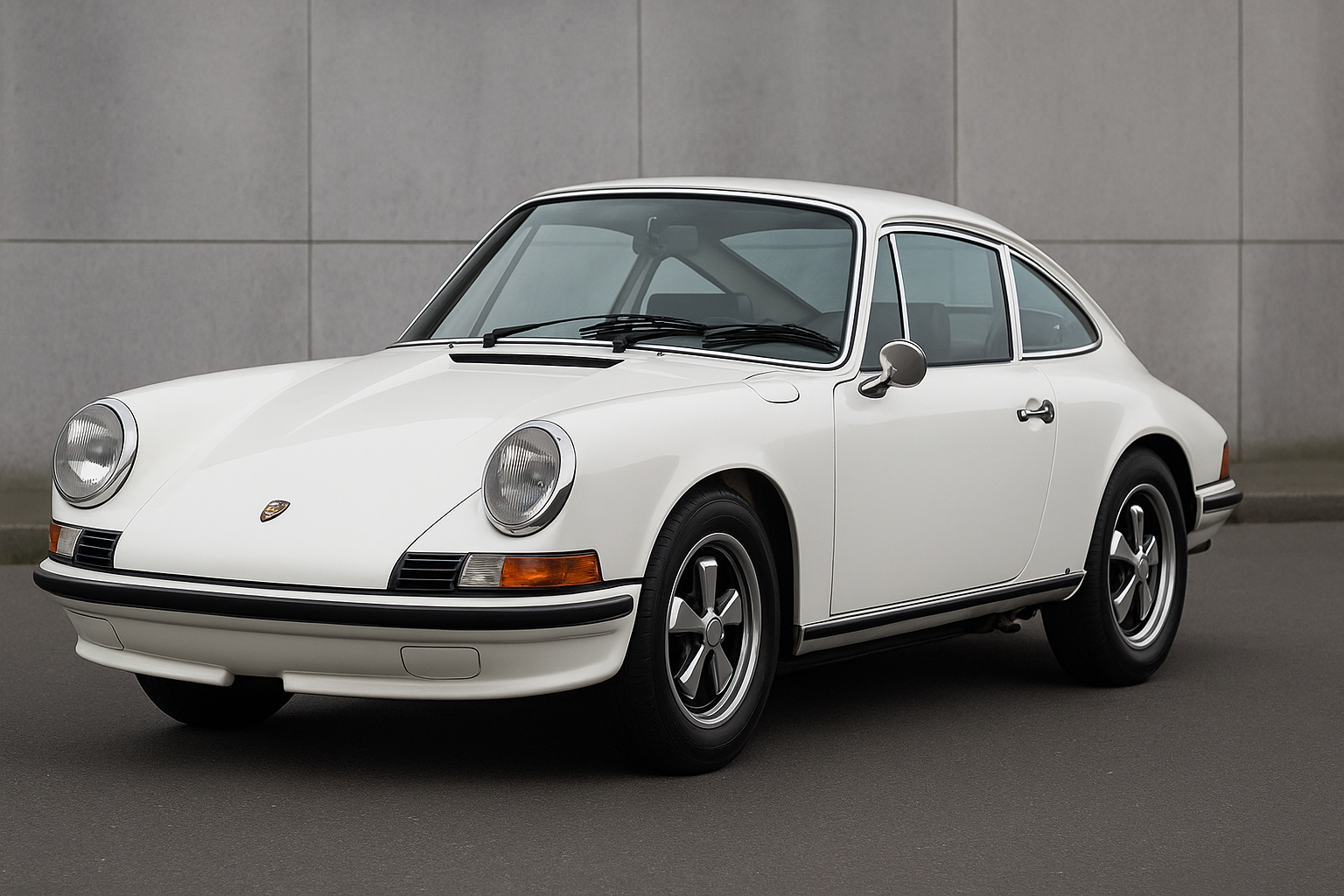初代ポルシェ911のサイドビュー