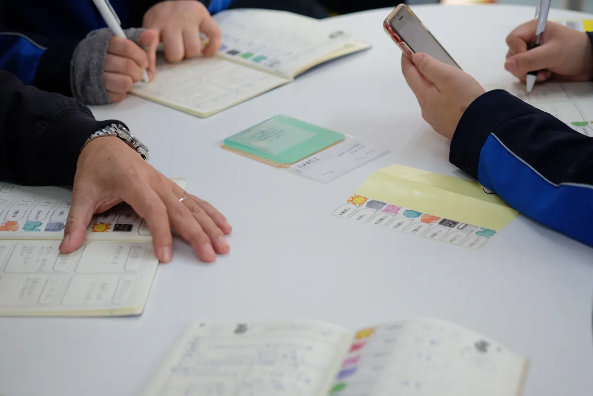 プレイ中の写真