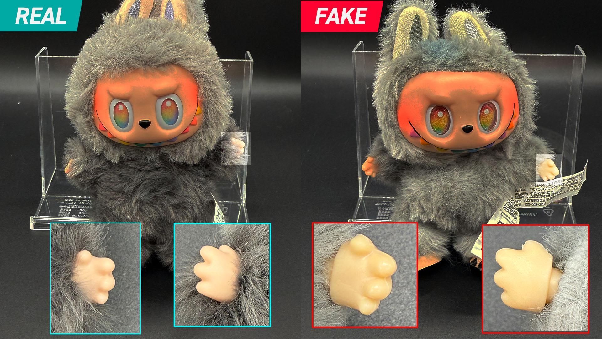 ラブブ　新品未使用　スニダン店舗購入品 スニダン調査レポート】人気アートトイ「ラブブ」、偽造品流通量が半年