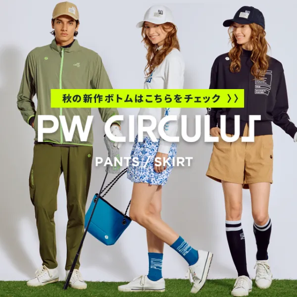 サイズ：2 PW CIRCULUS ピーダブリュサーキュラス  ハーフジップワンピース 千鳥 ブラウン系 [240003001642] ゴルフウェア レディース ストスト PW CIRCULUS ピーダブリュサーキュラス ハーフジップワンピース