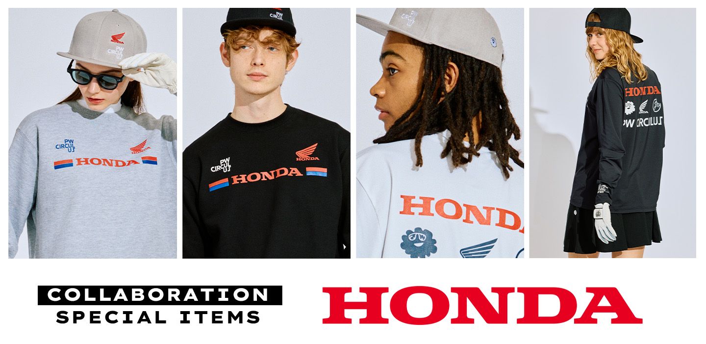 コラボレーション】Honda×PW CIRCULUS ｜ゴルフウェアブランド