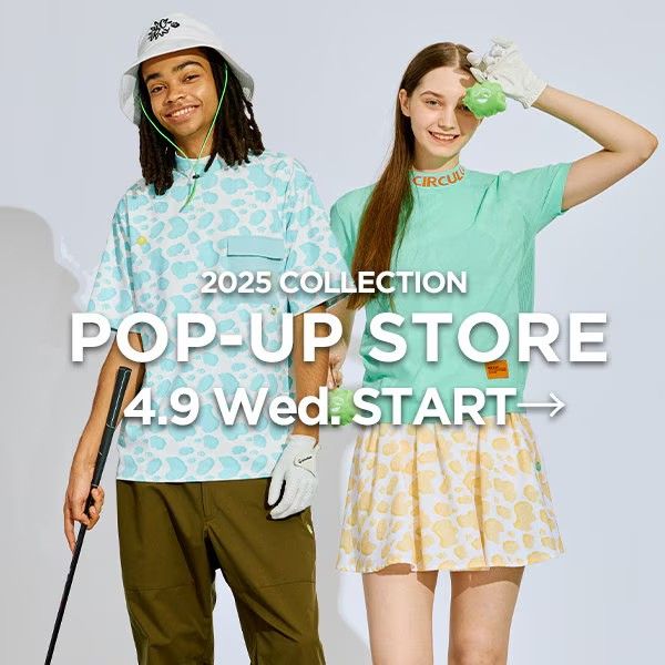 POP UP】2025年4月POP UP SHOP開催のお知らせ ｜ゴルフウェア