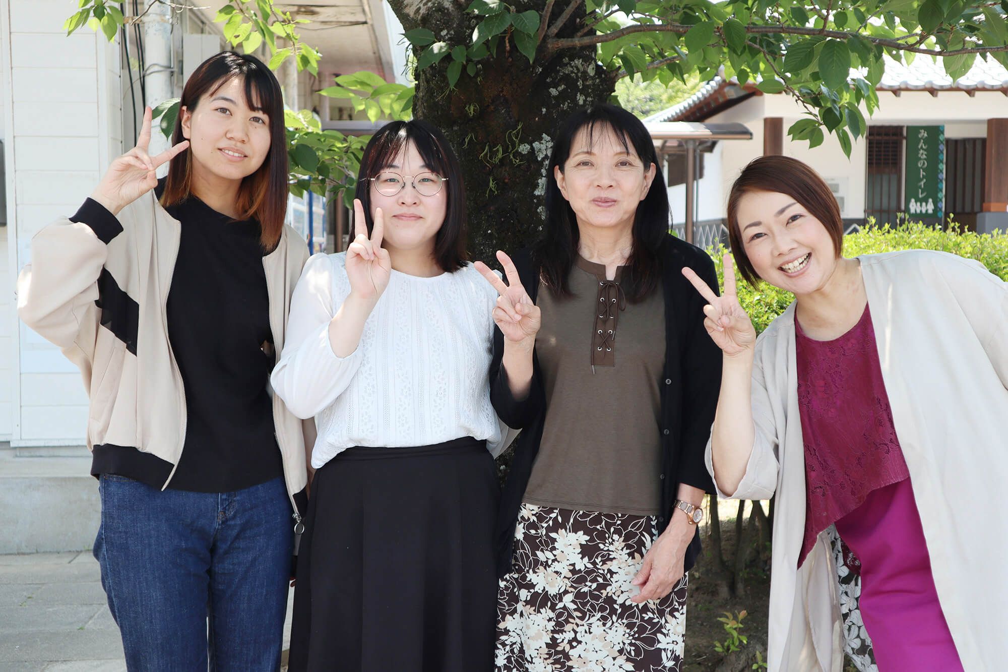 協力隊と同じ職場で働く観光コンベンション協会のメンバー(取材時)