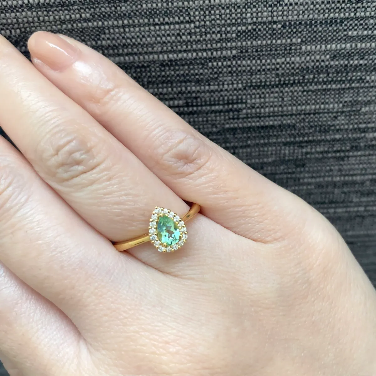 KAJITA ペタル Petalピアス ミントトルマリン