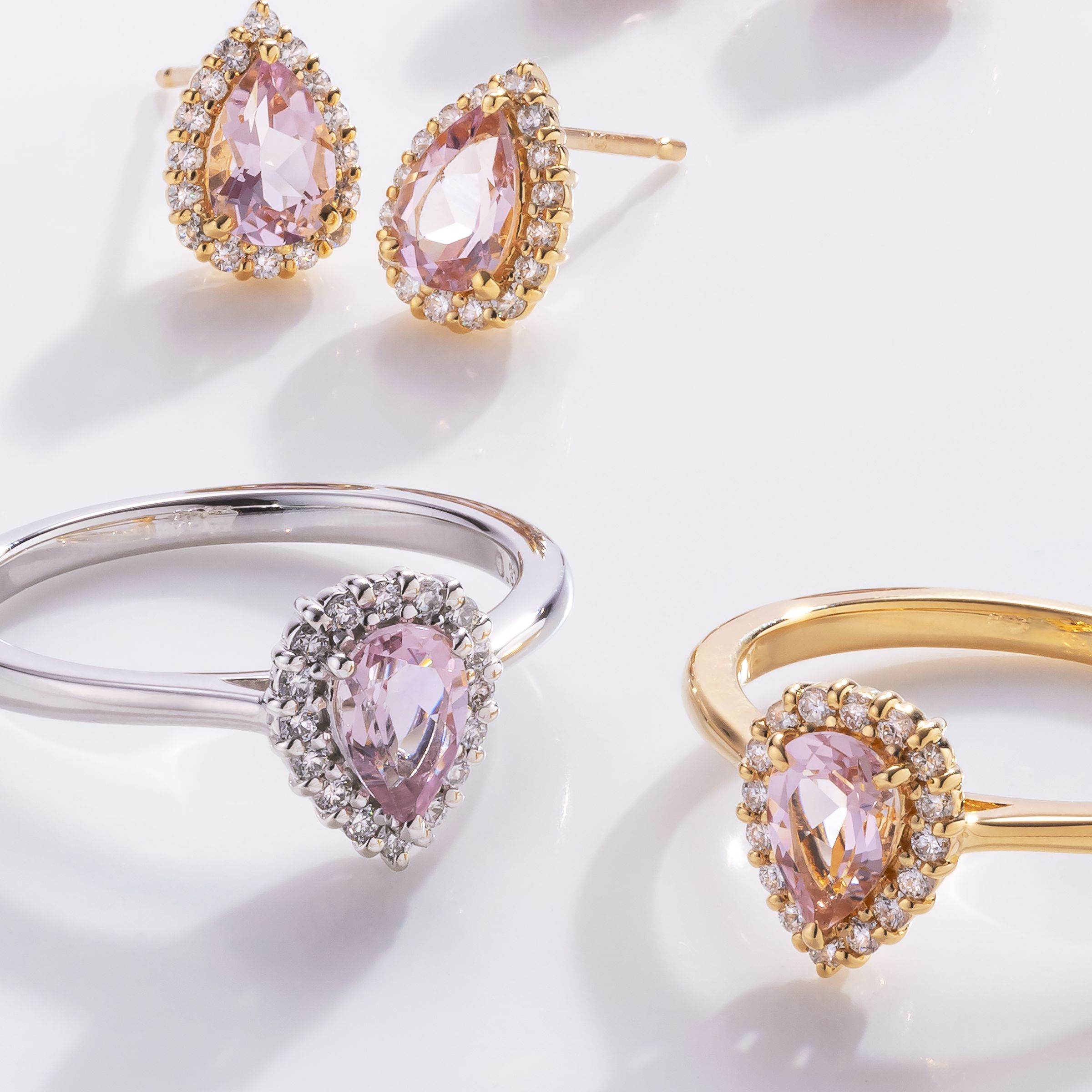 ★展★レアピンクガーデンクォーツ✖️ジオード入りゾウさん×桜モルガナイト❀春ブレス ☆]完全限定品ブレス【花ざかり】（マダガスカル産ロードナイト