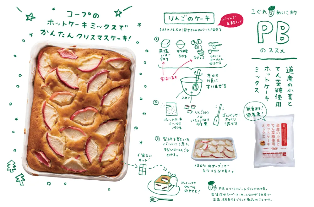 道産の小麦とてん菜糖使用ホットケーキミックスの開発エピソード コープさっぽろのなるほど商品 道産の小麦とてん菜糖使用ホットケーキミックスの開発エピソード コープさっぽろのなるほど商品