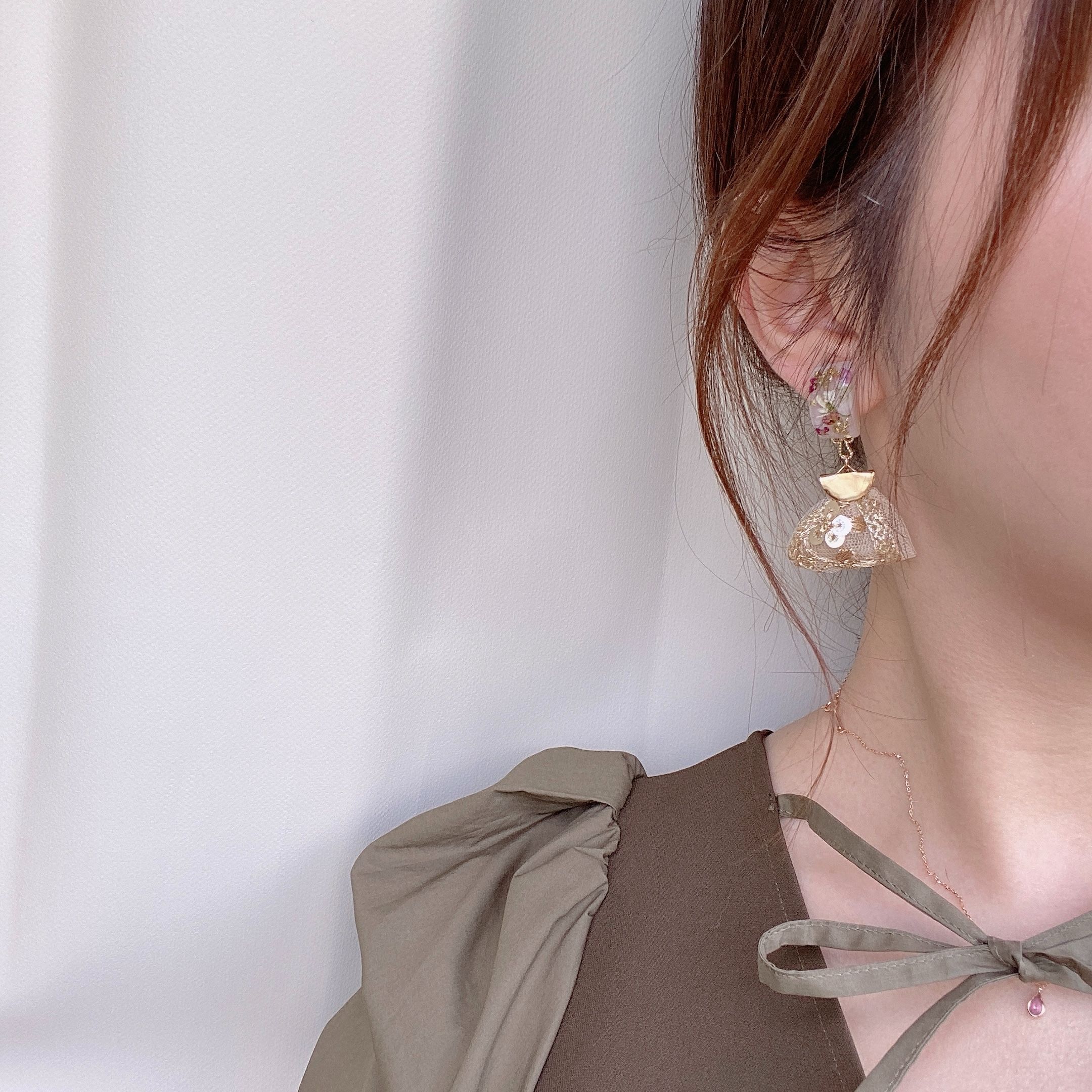 renako様お取引中⭐2672⭐❣️夏アクセ❣️オリジナル✴一点物インド刺繍 renako様お取引中⭐2647⭐❣️夏アクセ❣️オリジナル✴一点物