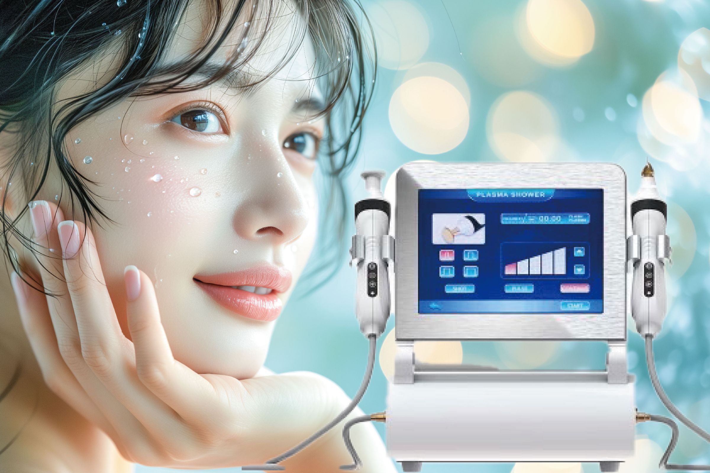 様々な肌悩みの根本原因にアプローチ「プラズマシャワー」