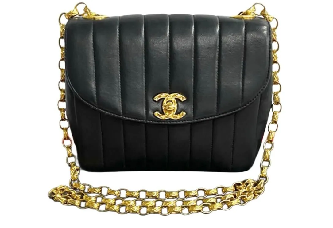 希少！CHANEL シャネル ヴィンテージ ダッフルバッグ キルティングレザー 90年代前半ヴィンテージ シャネル キルティング バッグ（80年