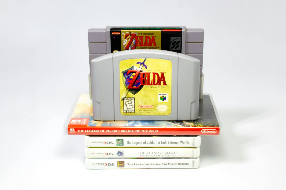 レトロなゲームソフト（15個）