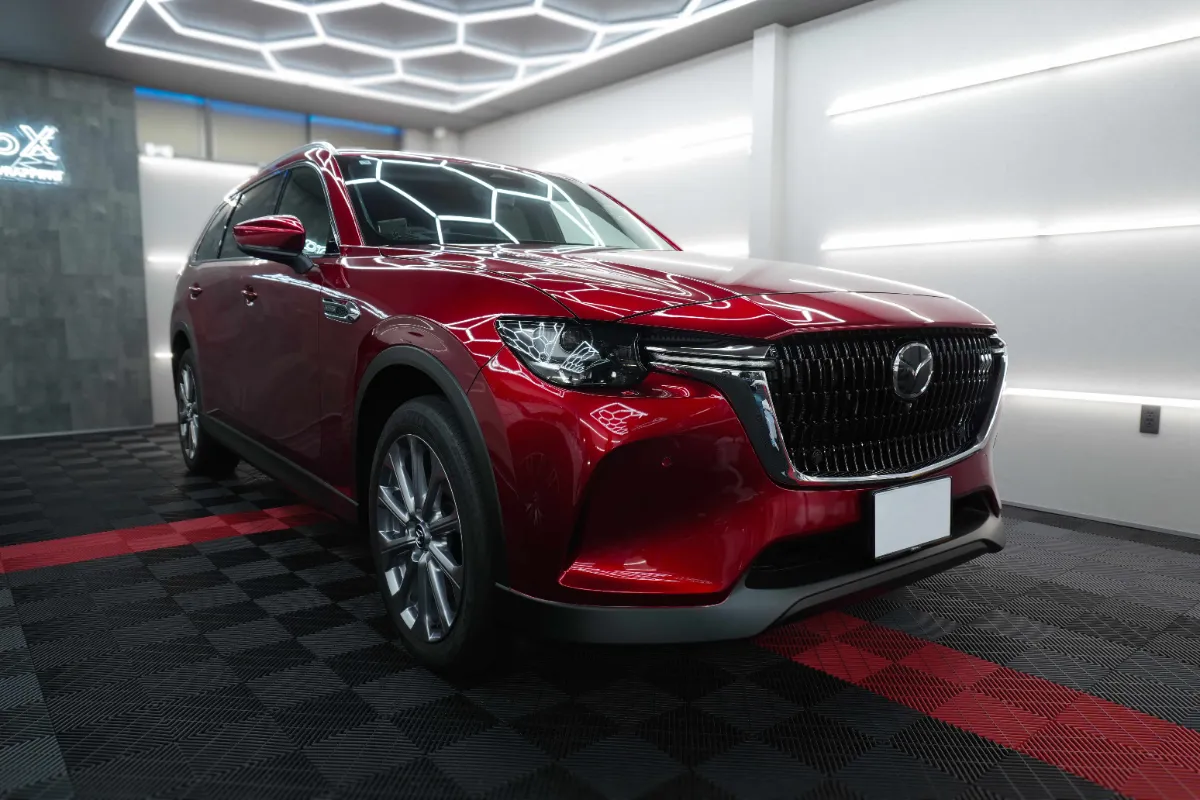 施工実績：Mazda CX-80｜フロントフルPPF | 岡山のカーラッピング