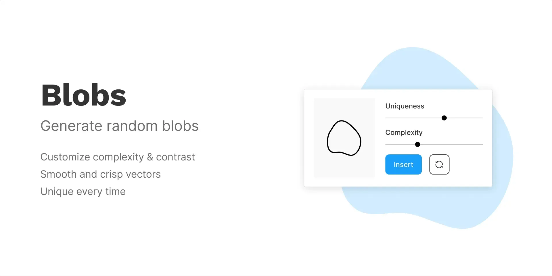 Figmaプラグイン「Blobs」のサムネイル