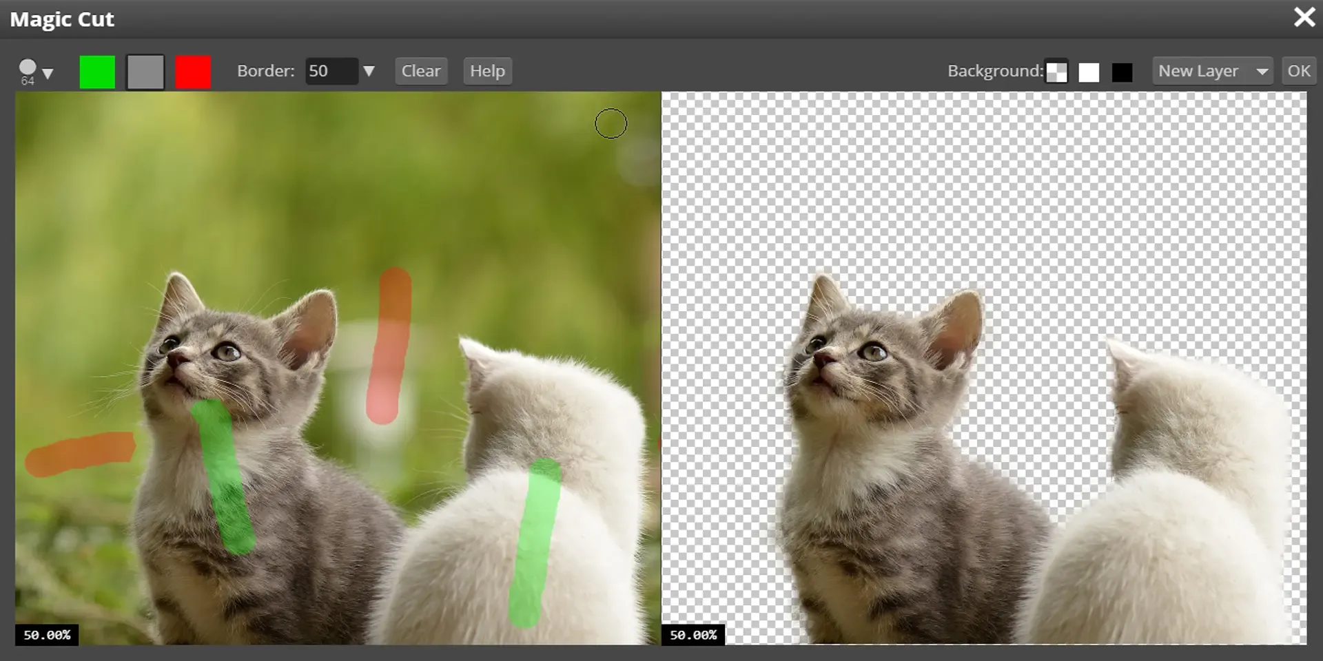 Figmaプラグイン「Magic Cut - remove background」のサムネイル