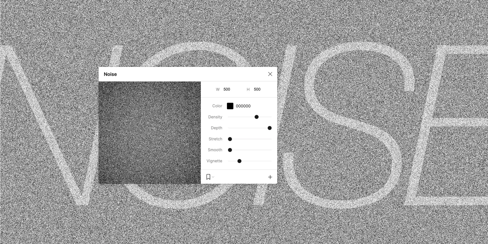 Figmaプラグイン「Noise」のサムネイル