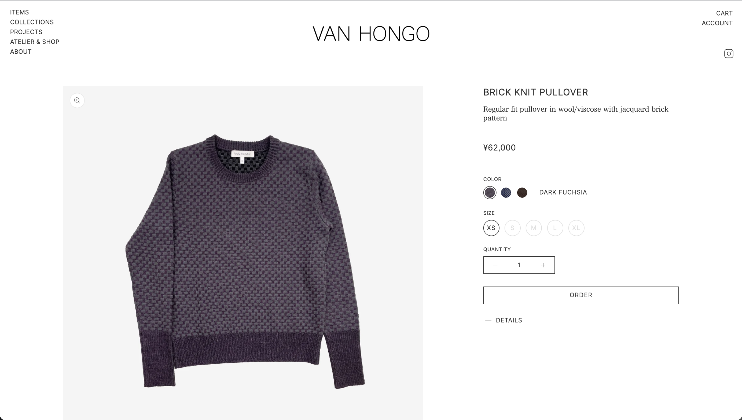 VAN HONGOPCデザイン