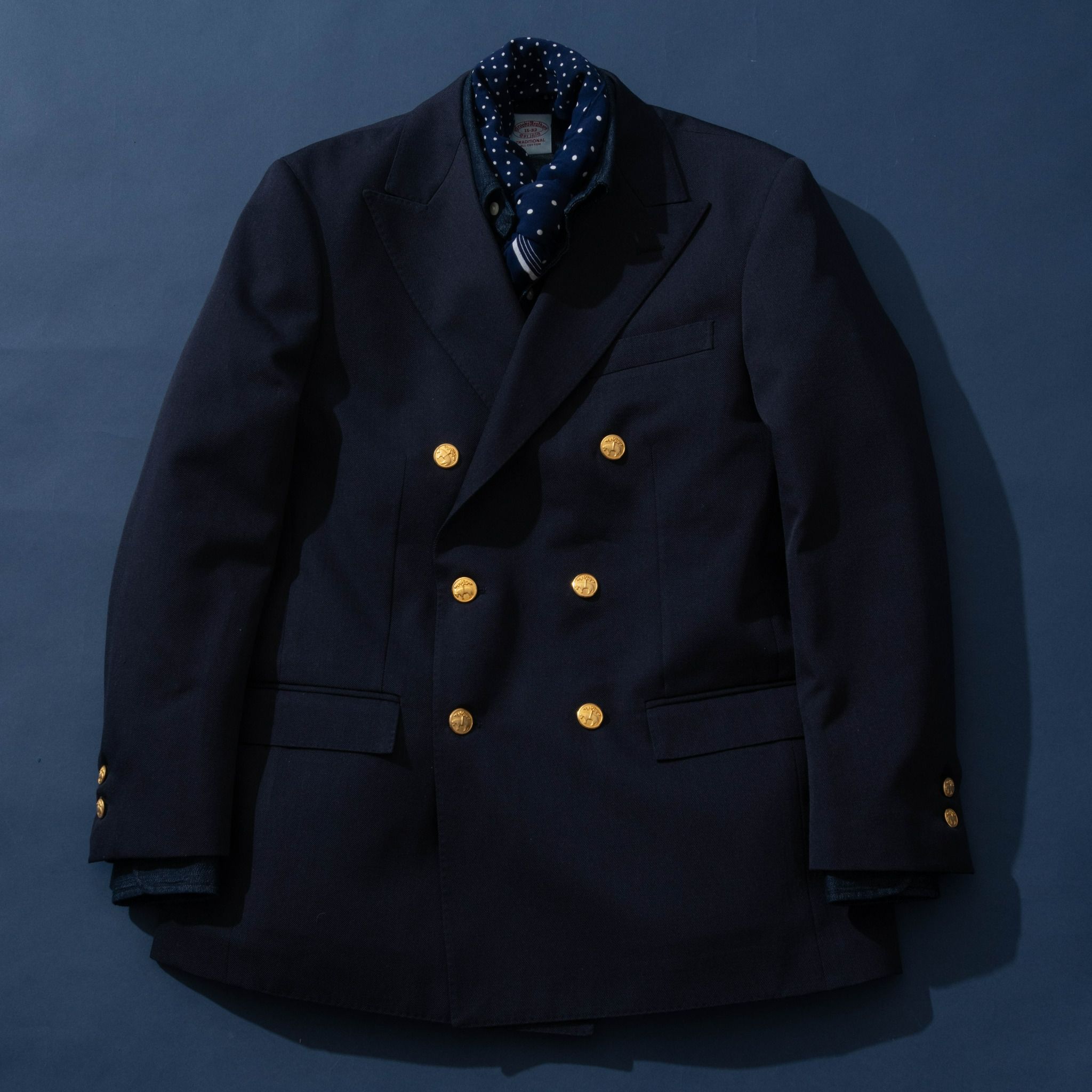 Brooks Brothers 別注 ダブルブレザー - BLUE BLUE | ブルーブルー Brooks Brothers 別注 ダブルブレザー - BLUE BLUE | ブルーブルー