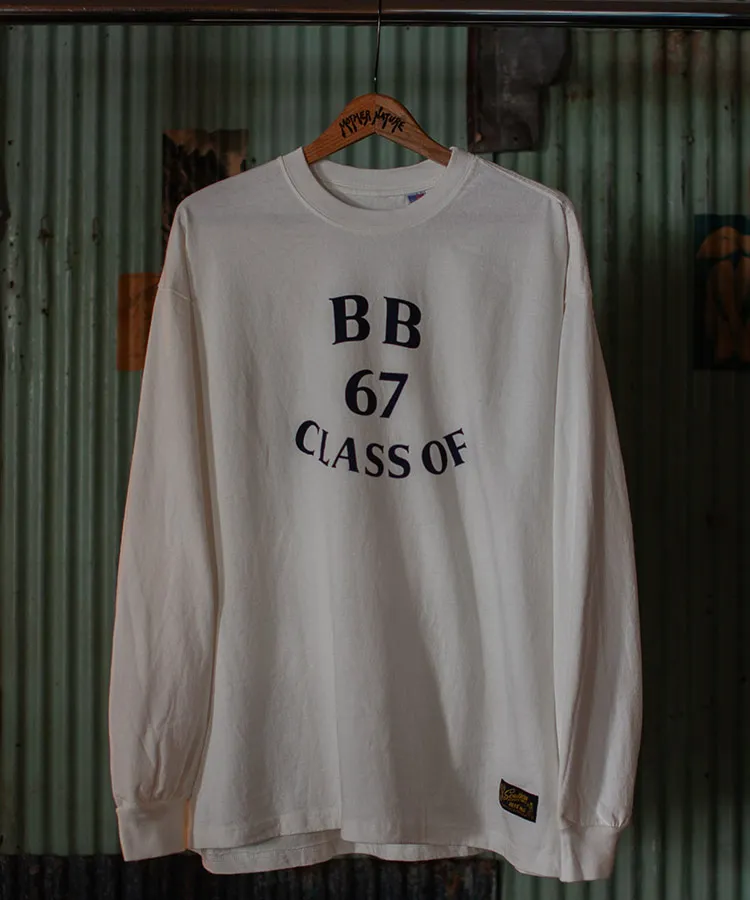 SOUTHERN MFG CO. BLUEBLUE/ CLASS OF 67 ロングスリーブTシャツ 