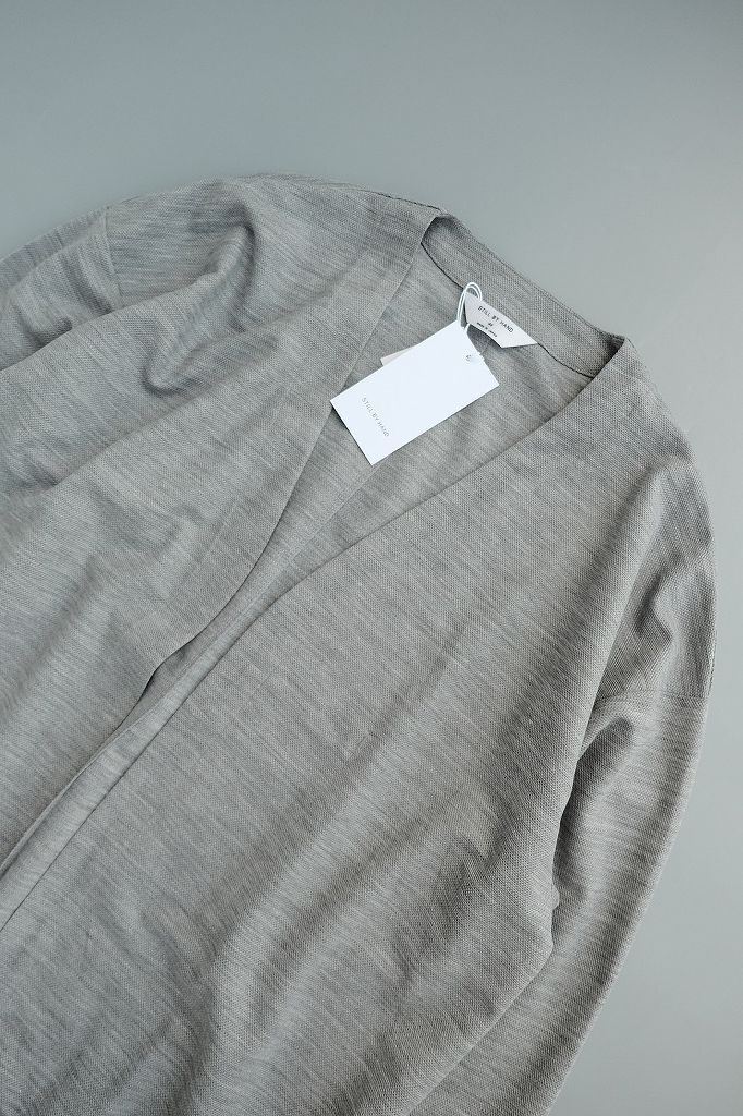 新品 STILL BY HAND Ramie Pique Cardigan ART SCAPE | 静岡県 藤枝市 メンズファッション セレクトショップ