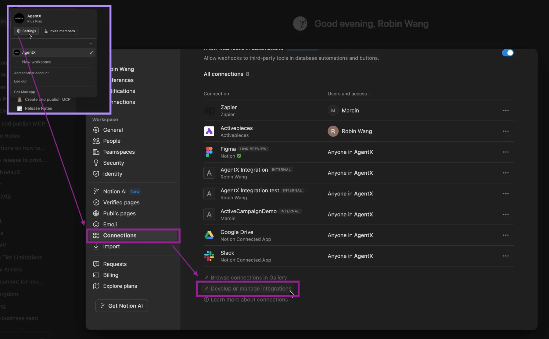 image 3 - Notion setting
