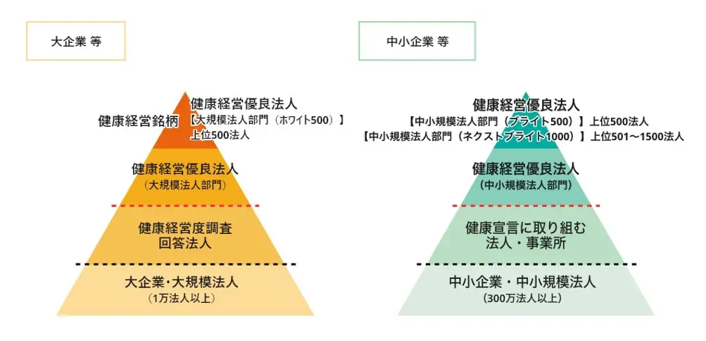 健康経営優良法人の継承制度全体像